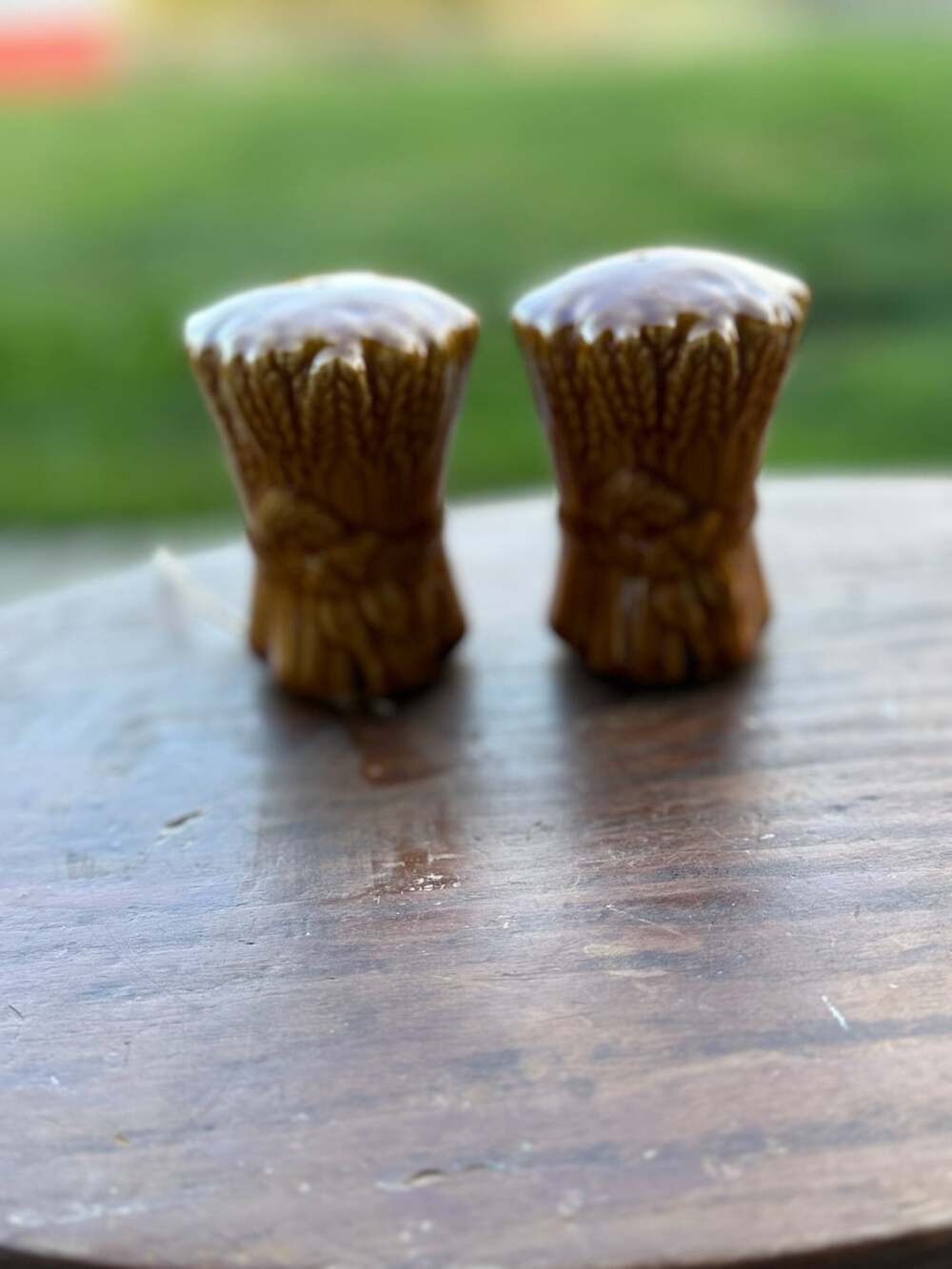 Franciscan Wheat Golden Brown Salt And Pepper Shaker
